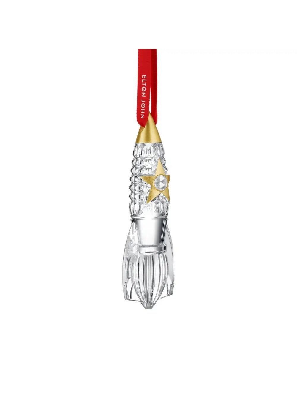 Waterford Elton John Rocket Man Crystal Ornament